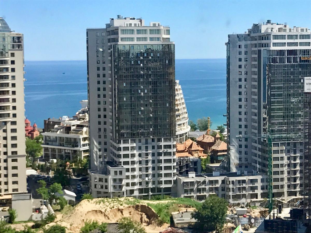 Sea view apartment Arcadia Odesa Exterior foto